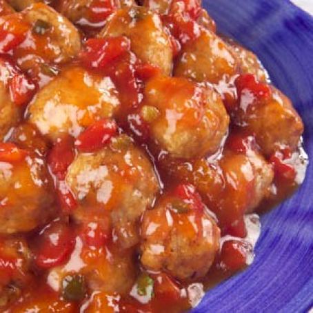 SWEET & SPICY MEATBALLS