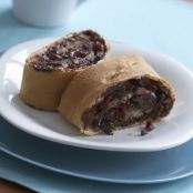 Chocolate-Cherry Stromboli