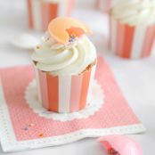 Peachy Orange Marmalade Cupcakes
