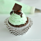 Grasshopper Cupcakes