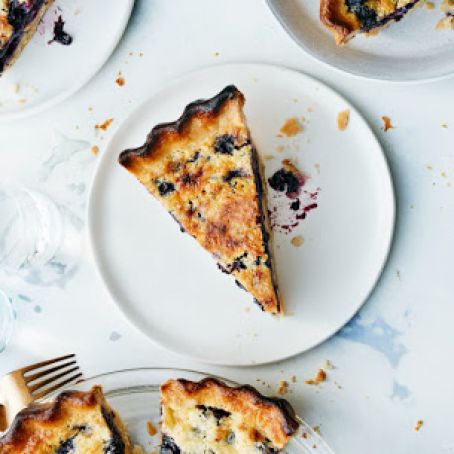 Blueberry-Buttermilk Chess Pie