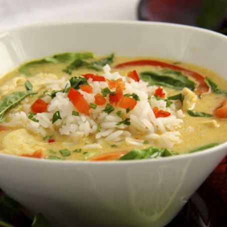 Vietnamese Style Vegetarian Curry Soup