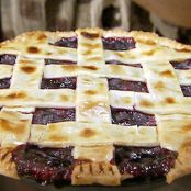 Alton Brown's Frozen Blueberry Pie