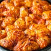 Skillet Pizza Monkey Bread