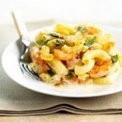 Pesto Shrimp Mac & Cheese