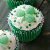 Lucky Clover Cupcakes