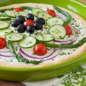 Garden Salad Pizza