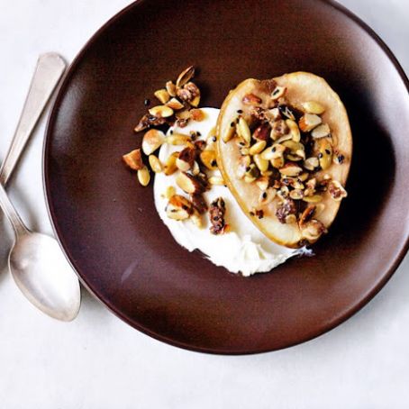 Roasted Pear Crumble