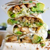 Chicken and Avocado Burritos