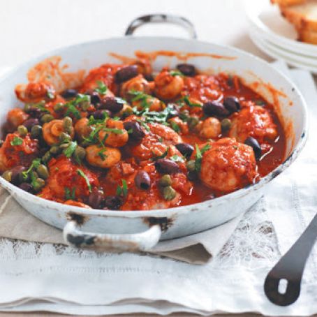 Chicken Cacciatore - Baked