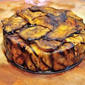 Eggplant Timbale, Roasted Broccoli