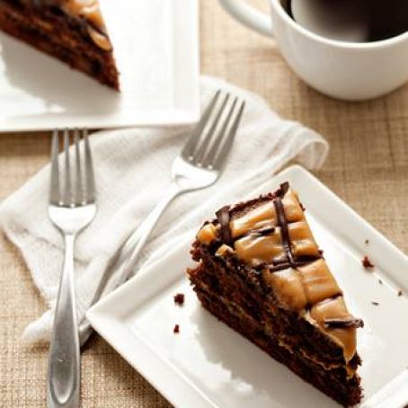 Chocolate Peanut Butter Torte