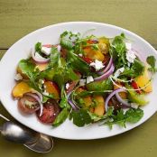 Nectarine-Tomato Salad