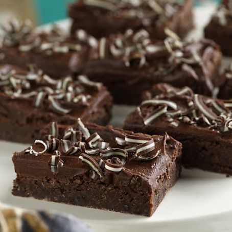 Desserts (Creme De Menth Brownies)
