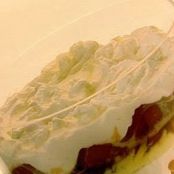 Trifle with Pears and Caramel