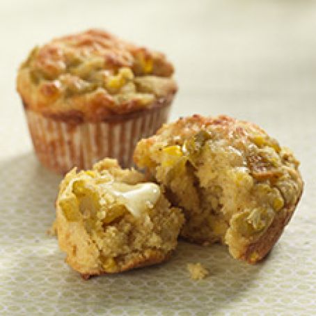 Corn & Green Chili Muffins