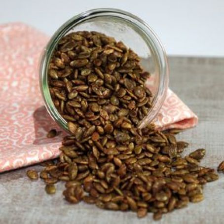 NUTS****Zesty Toasted Pumpkin Seeds
