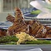 Roasted Asparagus with Cashew-Curry Mayonnaise