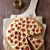 Roasted Tomato Focaccia Bread