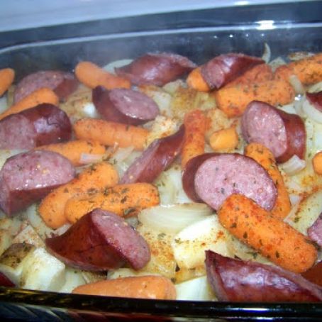 Kielbasa Dinner