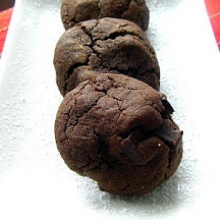 Triple Chocolate Brownie Cookies