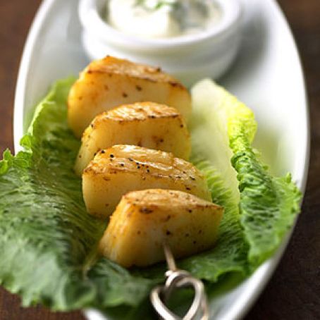 Scallops with Dill Sauce - Recipe.com
