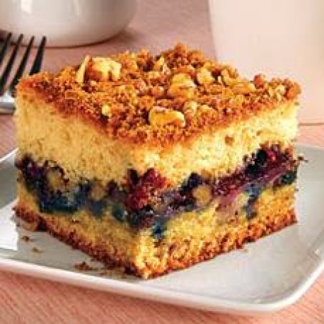 Blueberry Streusel Coffee Cake
