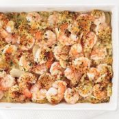 Garlicky Baked Shrimp
