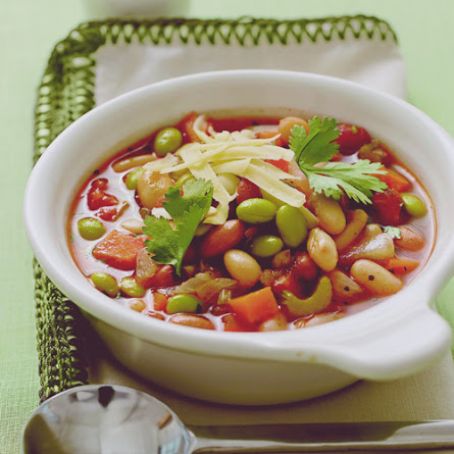Three-Bean Vegetable Chili
