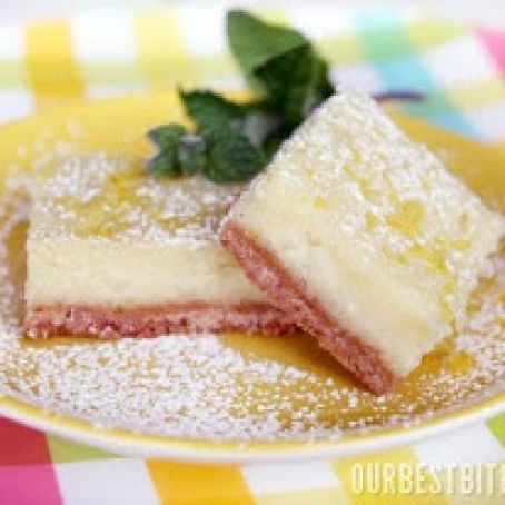 Creamy Lemon {or Lime!} Bars