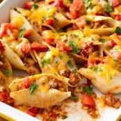 Taco-Stuffed Pasta Shells