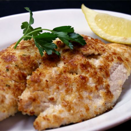 TURKEY CUTLETS WITH PARMESAN CRUST