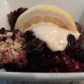 Blueberry Cherry Crisp