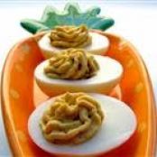 Bacon Cheddar Deviled Eggs