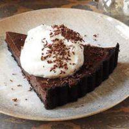 Easy Chocolate Fudge Tart