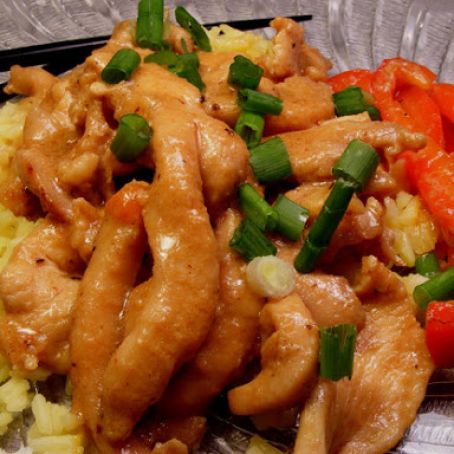 Stir Fry Chicken with Garlic Sauce