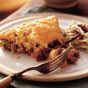 Impossibly Easy BBQ Beef Pie - CBS x3