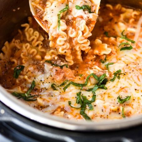 Instant Pot Lazy Lasagna