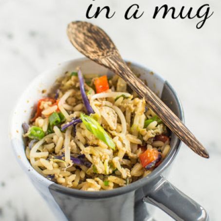 Fried Rice in a Mug