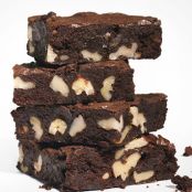 Cocoa Brownies with Browned Butter and Walnuts