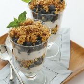 DessertsBlueberry Granola Parfait