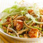Asian Rice Salad With Shrimp
