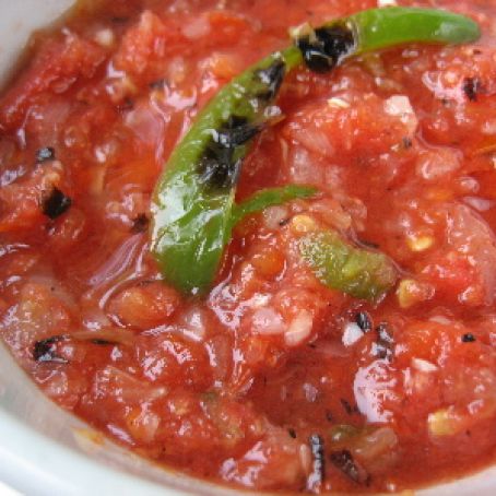 Tangy Roasted Tomato Salsa