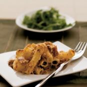 baked pasta with salumi