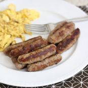 Homemade Turkey Breakfast Sausage