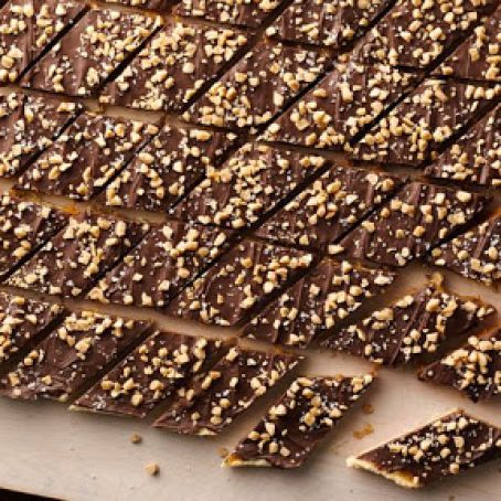 Salted Toffee Bars