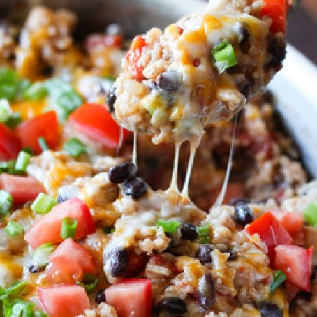 Slow Cooker Chicken Burrito Bowl