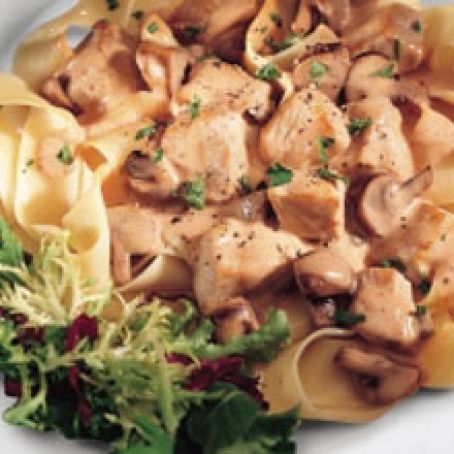 Pork & Mushroom Stroganoff