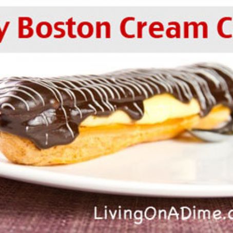 Easy Boston Cream Cake