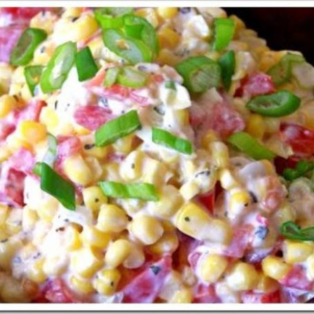 Creamy Ranch Corn Salad